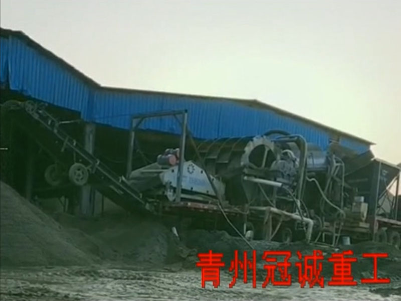 石粉洗沙機(jī)－洗石粉設(shè)備移動(dòng)式還是固定式好？移動(dòng)石粉洗砂機(jī)價(jià)格