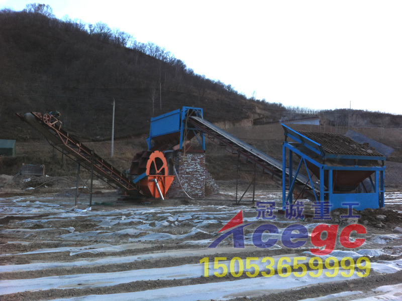 泰安洗砂機(jī)工作現(xiàn)場(chǎng) 泰安洗砂機(jī)工作現(xiàn)場(chǎng)