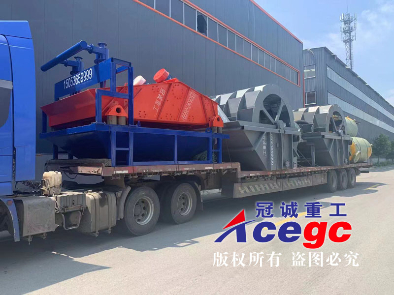 振動(dòng)篩洗石機(jī)+輪斗洗砂機(jī)發(fā)貨現(xiàn)場 振動(dòng)篩洗石機(jī)+輪斗洗砂機(jī)發(fā)貨現(xiàn)場