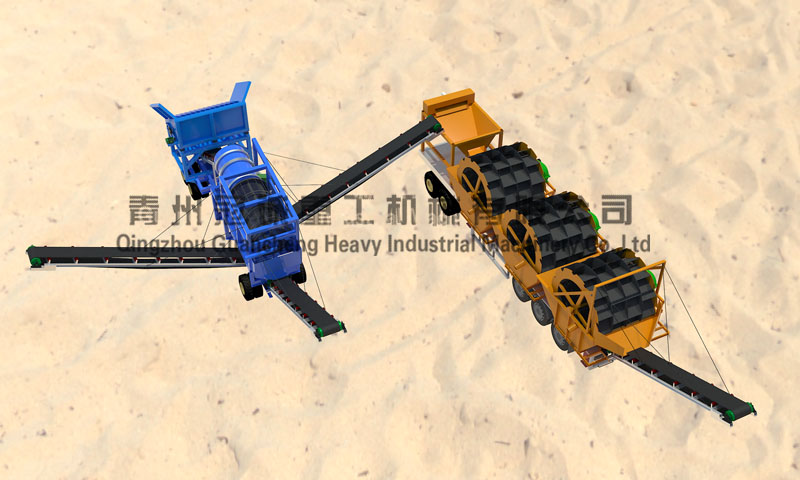 車載水洗砂設(shè)備 車載水洗砂設(shè)備