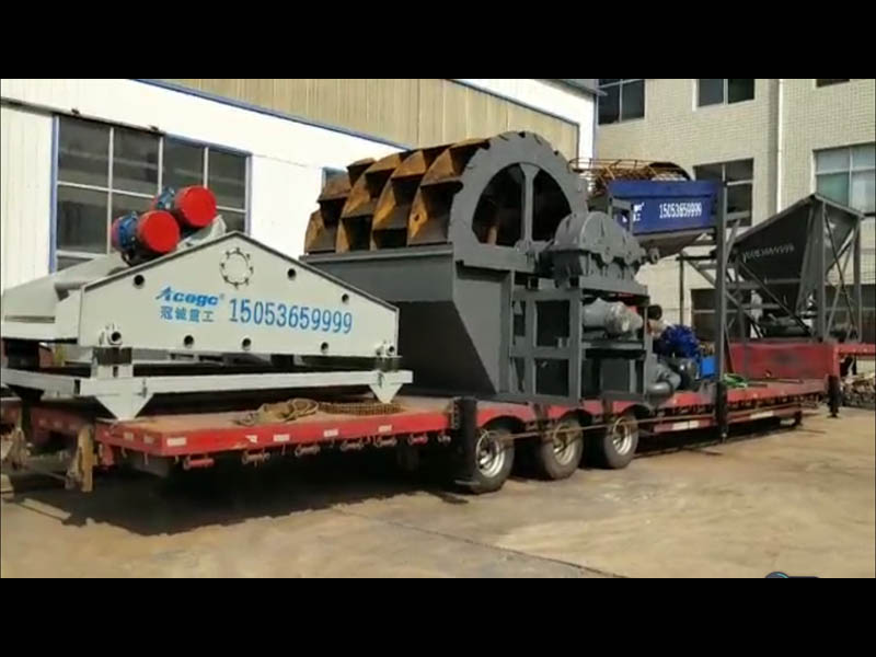 車載流動(dòng)式破碎洗沙機(jī)