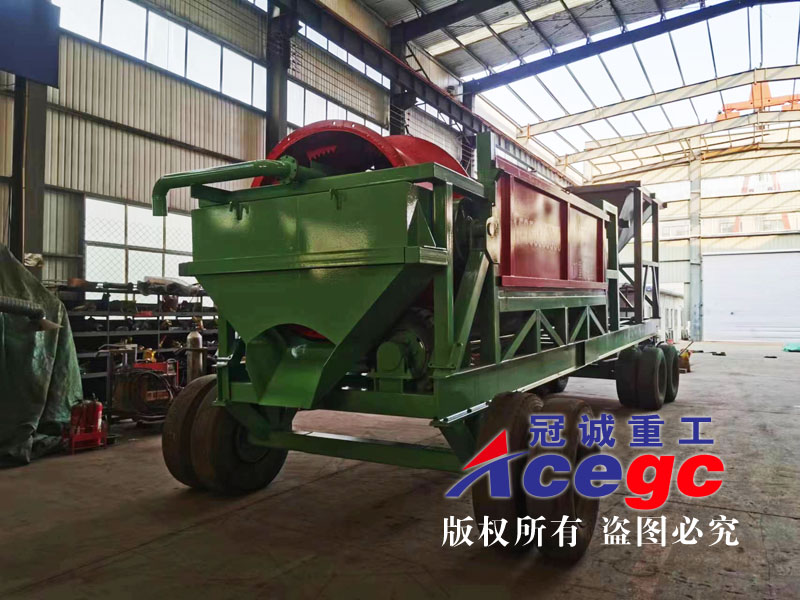 移動洗砂機 移動洗砂機