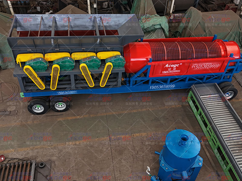 滾軸篩泥石分離機(jī) 滾軸篩泥石分離機(jī)